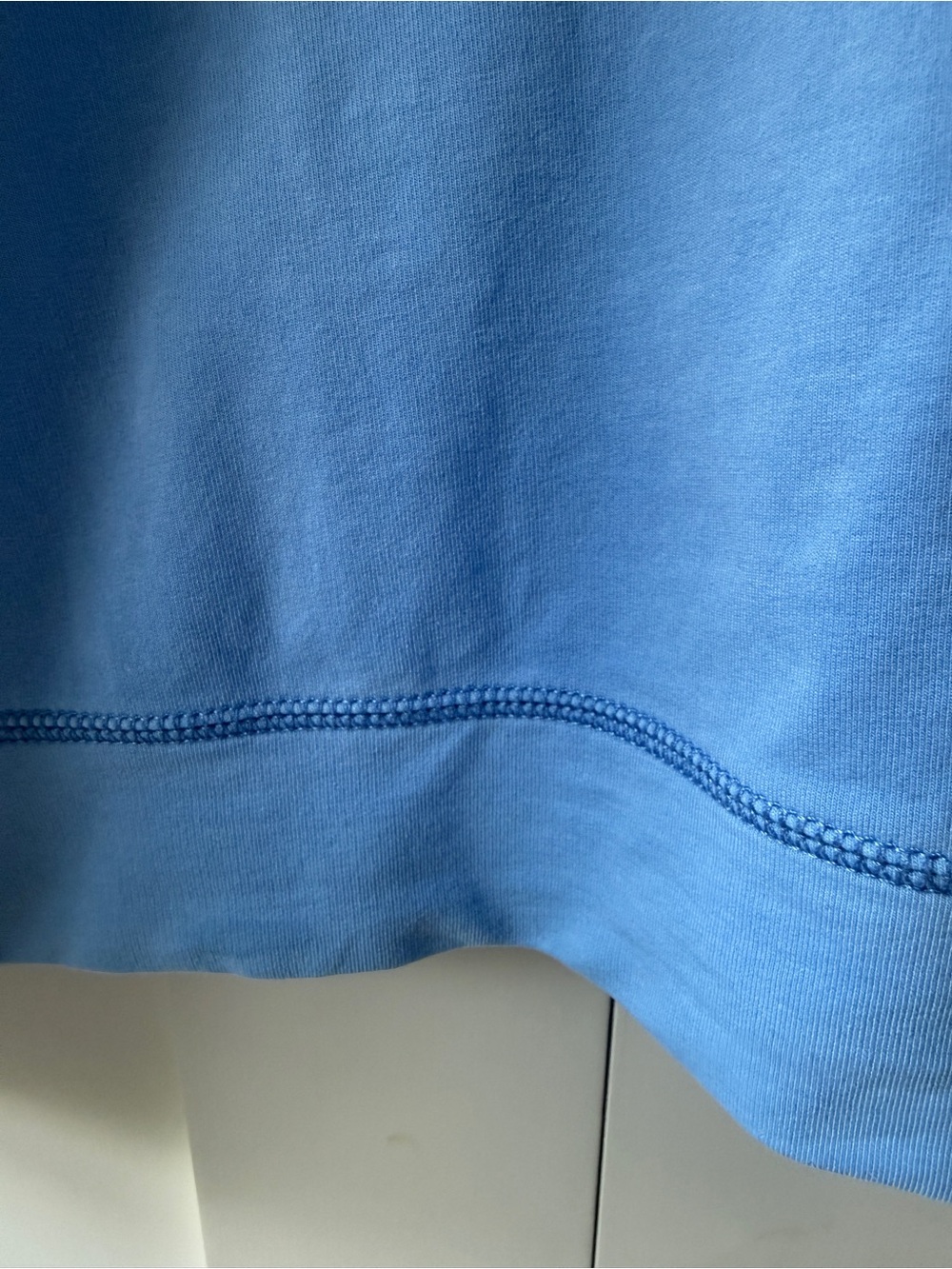 Tommy Bahama Light Blue Quarter-Zip Pullover - Picture 5 of 6